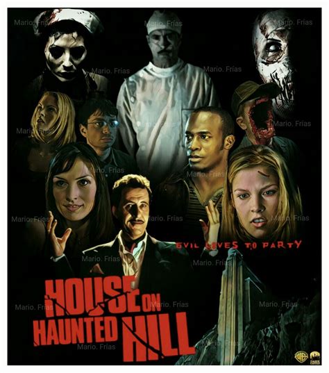 House On Haunted Hill 1999 Edit By Mario Frías Horror Movies Scary