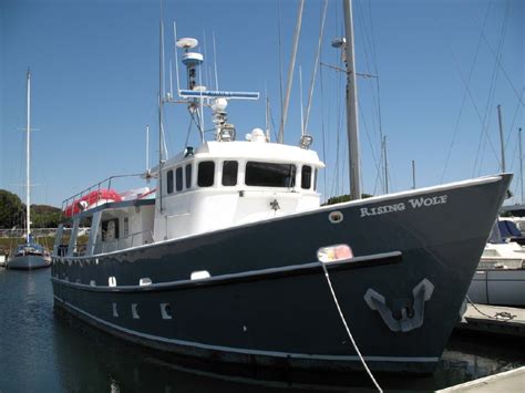 1991 Offshore Steel Boat Company 61 Trawler Power Boat For Sale