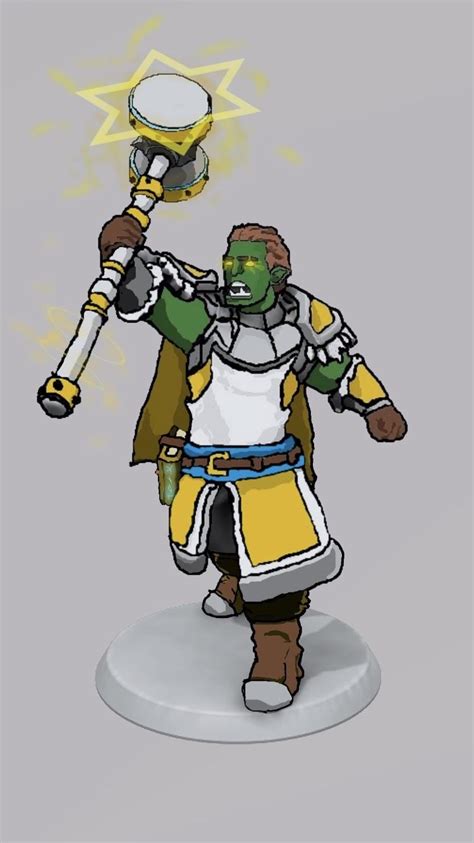 Oc Durotan Wolfheart Orc Paladin Of Lathander Rdnd