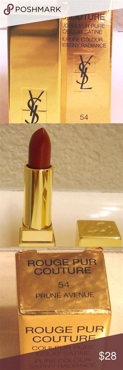 Nib Ysl Pure Color Lipstick In 54 Authentic New In Box Rouge Pur
