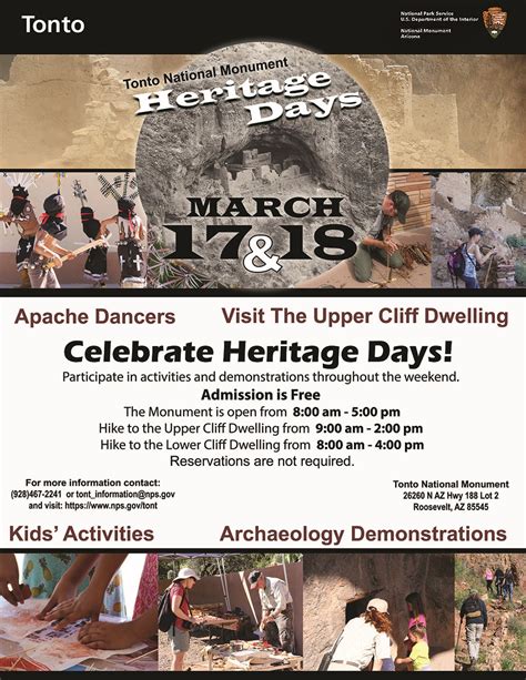 Tonto National Monument Celebrates Heritage Days On March 17 And 18 2018