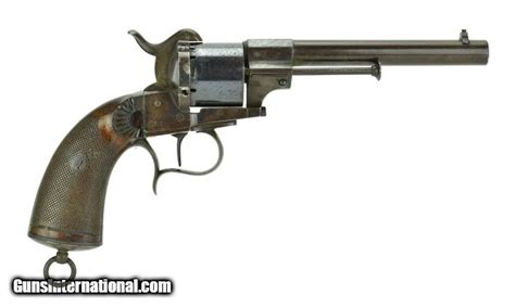 Lefaucheux Model 1854 Pattern Pinfire Revolver Ah5296 For Sale