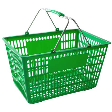 Regency Green 18 1116 X 12 38 Plastic Grocery Market Shopping Basket