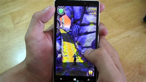 Nokia Lumia 930 Gaming Temple Run 2 Youtube