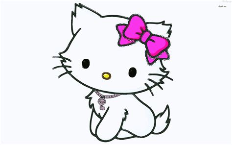 Hello Kitty Drawing Learn How To Draw Hello Kitty Face Hello Kitty