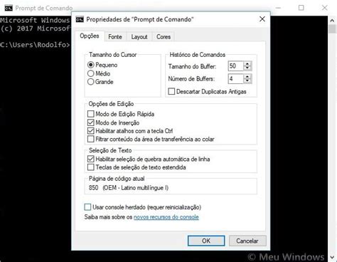 Como Personalizar O Prompt De Comando No Windows 10 Meu Windows