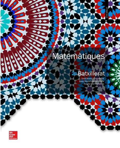 Interactivebook Matematiques 2º Batxillerat Digital Book