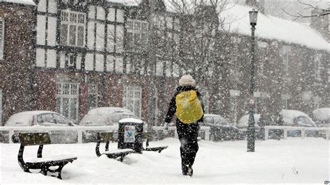 Bbc News In Pictures More Snow In England