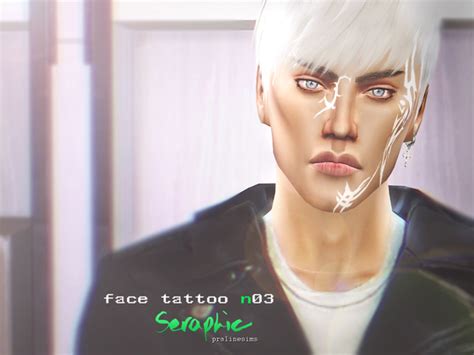 Oblivion Face Tattoo N04 By Pralinesims At Tsr Sims 4 Updates Vrogue