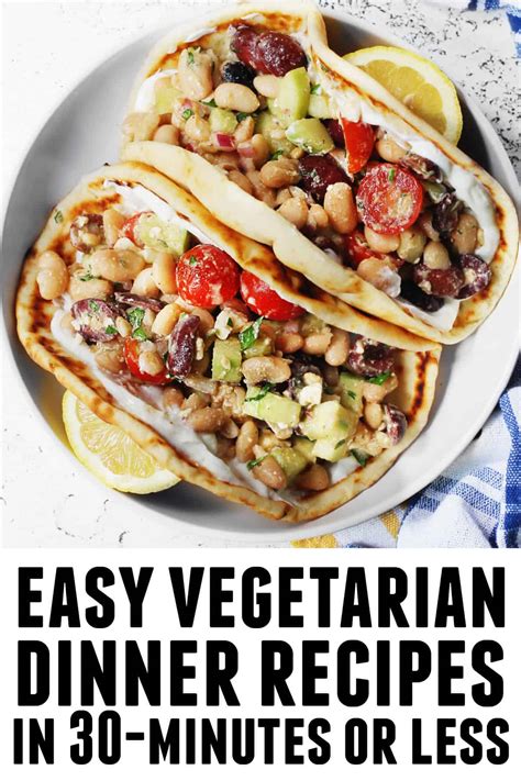 Easy Vegetarian Dinner Recipes For Weeknights Rhubarbarians