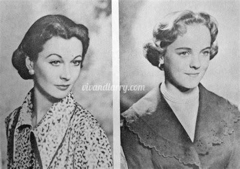 Vivien Leigh And Her Daughter Suzanne Old Hollywood Stars Old