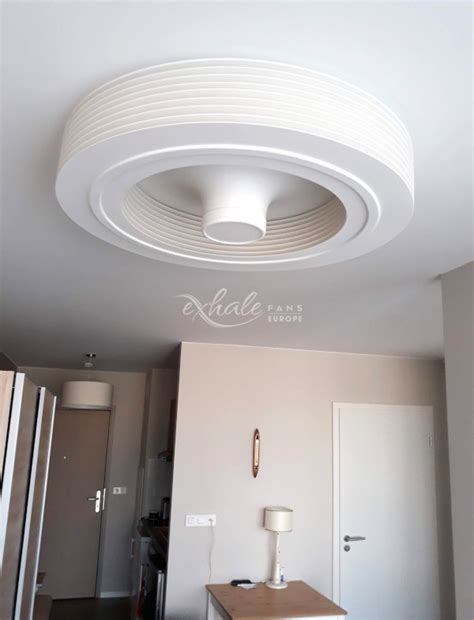 Exhale Bladeless Ceiling Fan India Shelly Lighting