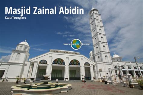 Masjid abidin ei tegutse valdkondades religioon, mošeed, muuseumid. Masjid Abidin (White Mosque), Kuala Terengganu
