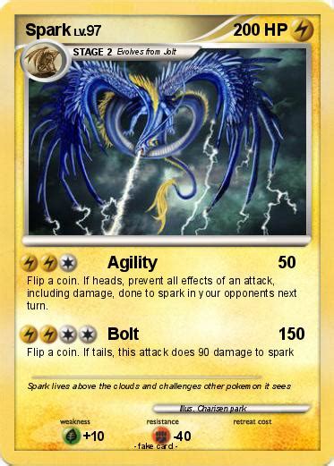 Pokémon Spark 179 179 Agility My Pokemon Card