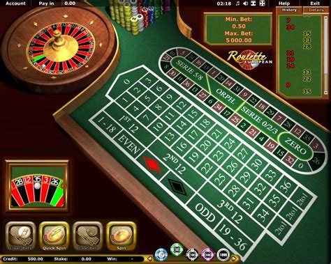 European roulette — play for free, no registration and deposit. Play European Roulette & other TableGame from Novomatic ...