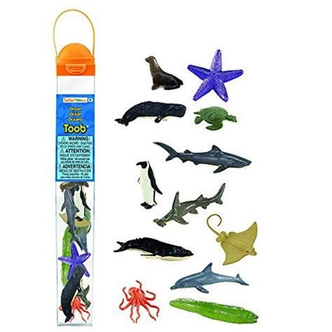 Safari Ltd Ocean Toob Comes With 12 Different Hand Painted Animal Toy