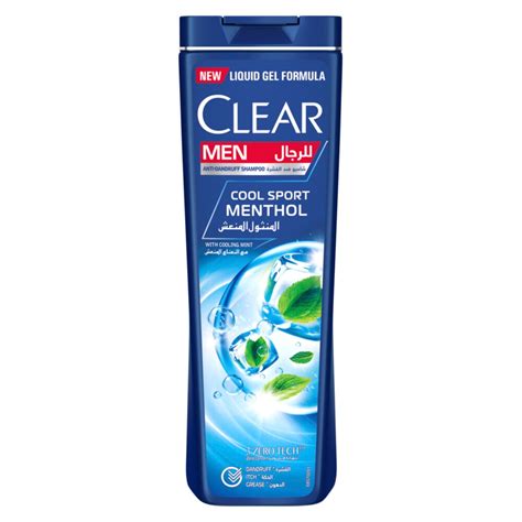 Clear Mens Cool Sport Menthol Anti Dandruff Shampoo 400ml Online At