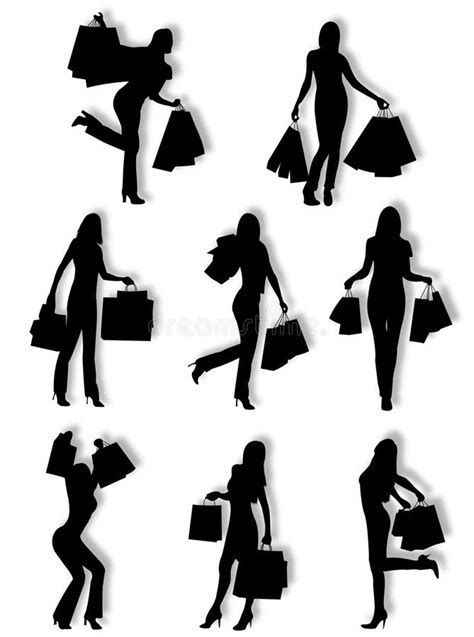 Silhouettes Women Attitudes Free Stock Photos Stockfreeimages