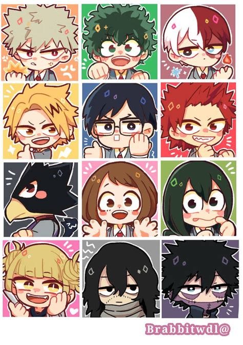 Random Bnha Icons~ By Boaarmeep On Deviantart