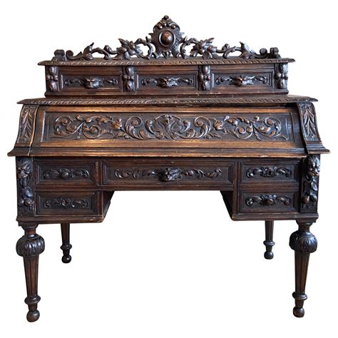 19th C Baroque Italian Desk Charlie La Vene Antiques