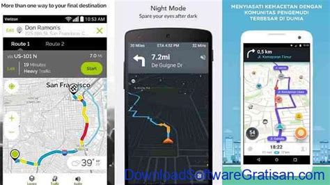 5 Aplikasi Navigasi Peta GPS Android Gratis Terbaik