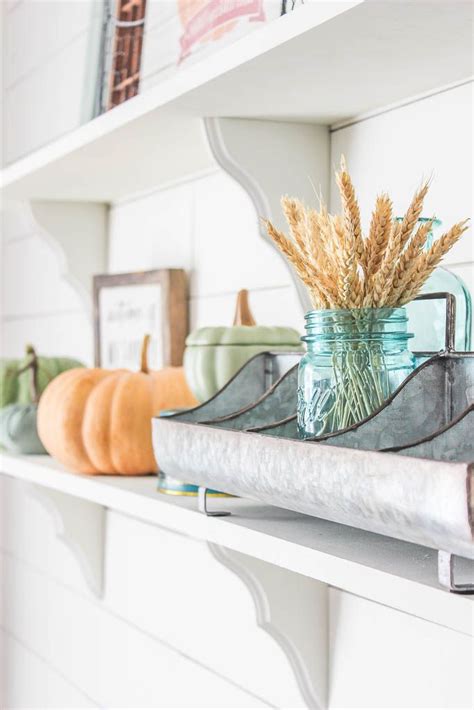 Fall Home Tours Touches Of Autumn In The Kitchen And Entryway