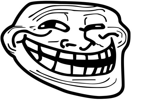 Rage Comic Internet Troll Clip Art Face Png Download 50003690