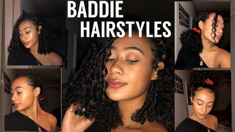 77 baddie hairstyles for short hair curly myrasperk