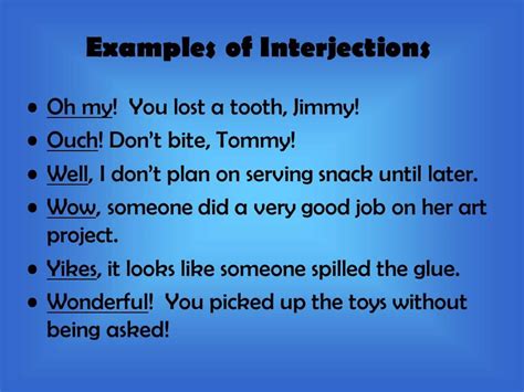 What Are Interjections Types Of Interjections In English Eslbuzz