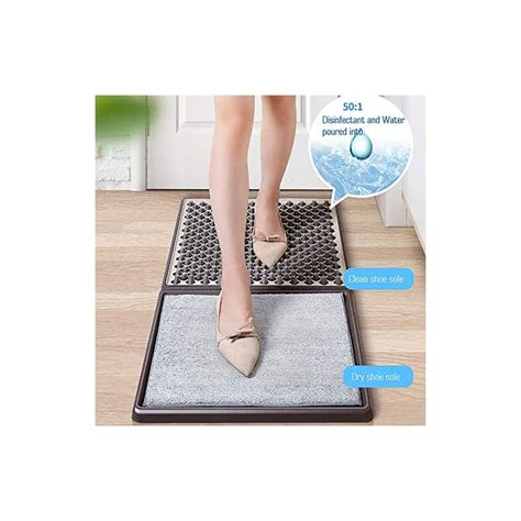 Sani Mat Disinfecting Floor Mat Sanitizing Shoes Mat For Floor Cleaning Disinfectant Rubber
