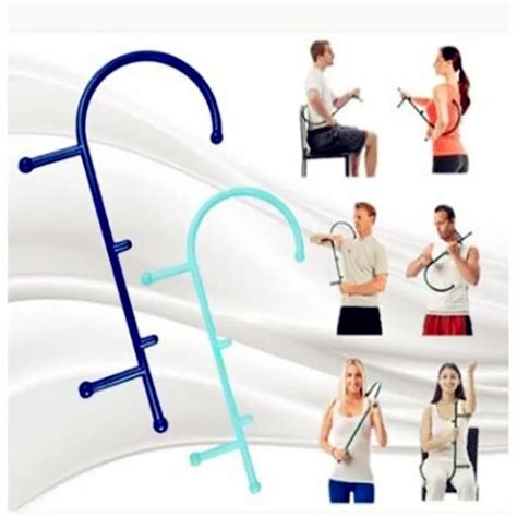 Trigger Point Self Massage Stick Hook Theracane Body Muscle Relief