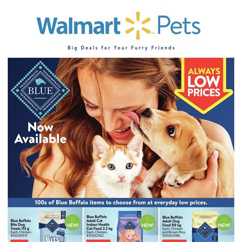 Walmart Weekly Flyer - Pets - Big Deals For Your Furry Friends - Sep 17 - 30 - RedFlagDeals.com