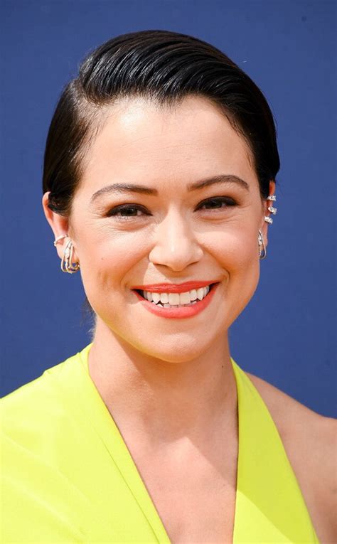 Tatiana Maslany From Best Beauty At The Emmy Awards 2018 E News