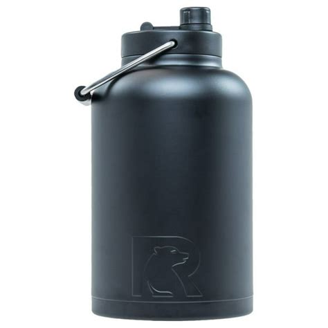Rtic Double Wall Vacuum Insulated Stainless Steel Jug Black One