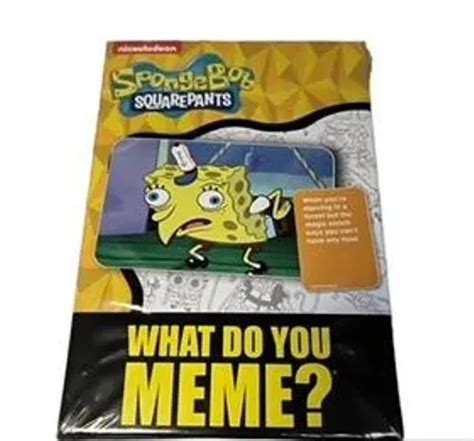 nickelodeon spongebob squarepants what do you meme new and sealed 19 99 picclick