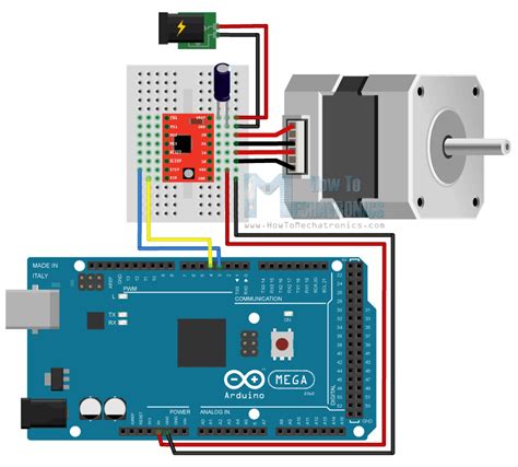 How To Control A Stepper Motor With A Driver And Arduino