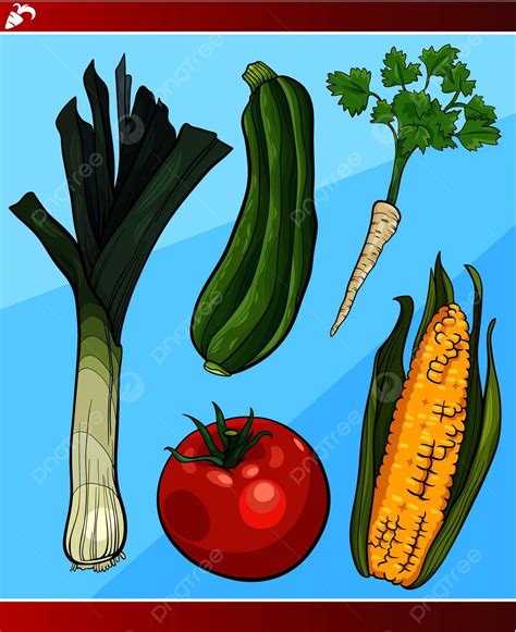 Yellow Vegetables Illustration Png Vector Psd And Clipart With