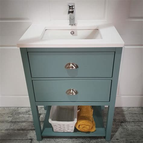 Bathroom vanity units combine both practicality and style. Ava Single Basin Undermounted Vanity Unit | Harvey George ...