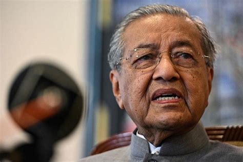 i believe sex video is fake says mahathir the straits times
