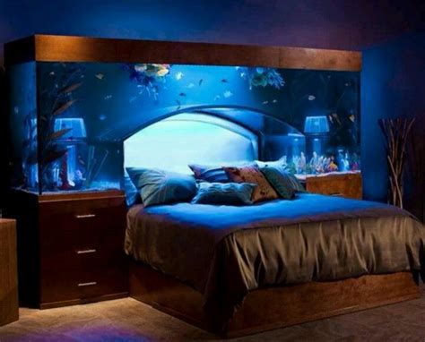 #waterbed #beds #bed #waterbeds #water bed #water beds #bedroom. Water bed with fish (With images) | Awesome bedrooms ...