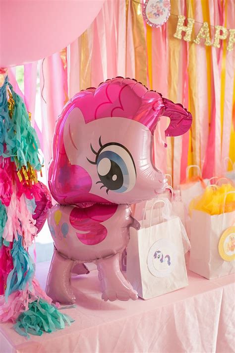 Karas Party Ideas My Little Pony Pink Birthday Party Karas Party Ideas