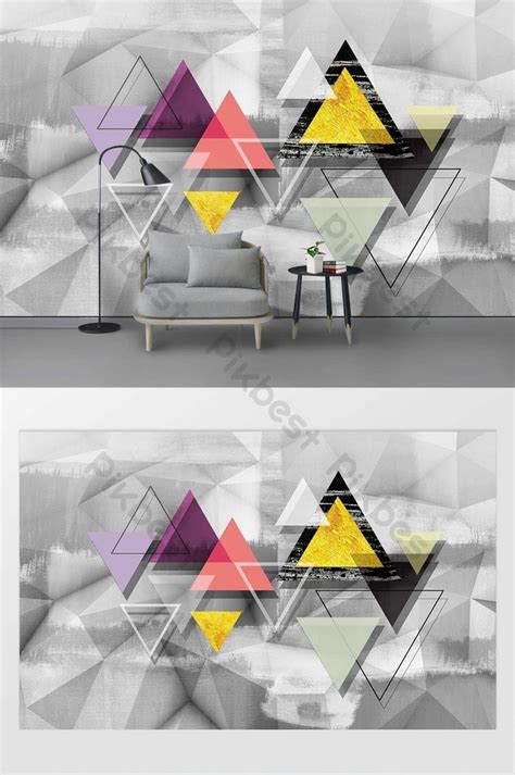 Idea lukisan geometri ini akan membawa kreativiti anda! Terbaru 30 Lukisan Dinding Geometri - Arti Gambar