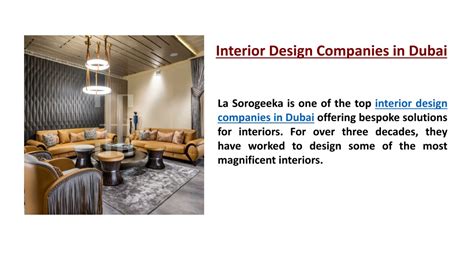 Ppt Interior Design Companies In Dubai Powerpoint Presentation Free