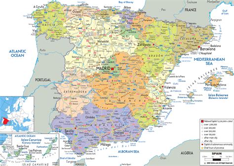 Przy pomocy naszego serwisu szybko znajdziesz mapę wybranego miasta w hiszpanii. Mapy Hiszpanii | Szczegółowa mapa Hiszpanii w języku ...