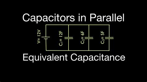 Capacitors 11 Of 11 In Parallel Calculating Equivalent Capacitance