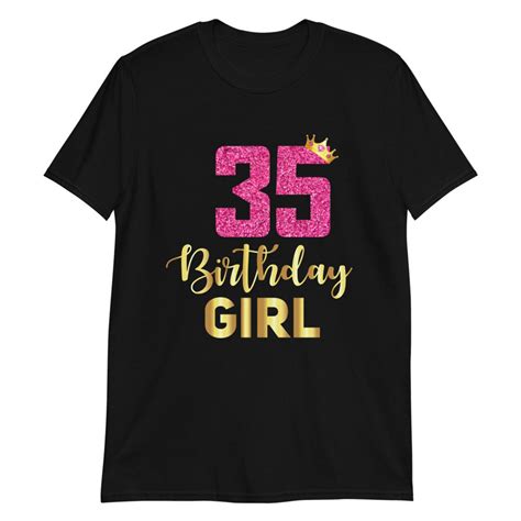 35th Birthday Ts For Women Her35th Birthday Shirt Women35 Etsy Uk