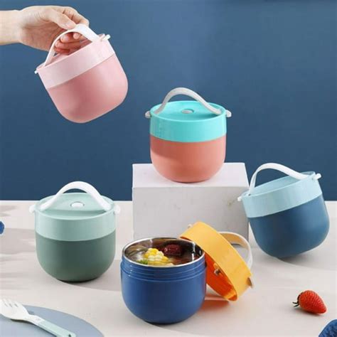 Qjuhung Clearance Soup Cup Lunch Box Thermos Mug Food Container Thermal Cup Vacuum Bento Box