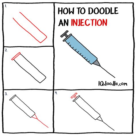 How To Doodle An Injection Iq Doodle School