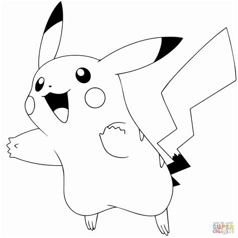 Eevee in the forest pokemon coloring pages. Cute Pikachu Coloring Pages at GetColorings.com | Free ...
