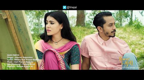 Sanjh Paryo New Nepali Movie Romeo And Muna Song 2018 Vinay Shrestha Shristi Video Dailymotion
